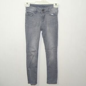 DL1961 Faded Gray Skinny Jeans with Stretch Girls Size 10